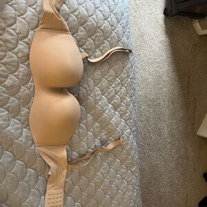 SOMA ENBLISS WIRELESS STAY STRAPLESS BRA IN WARM AMBER SIZE 36D 79984 NWT